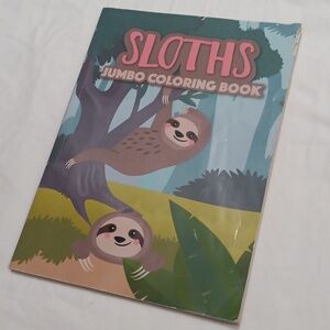 FREE sloth coloring book